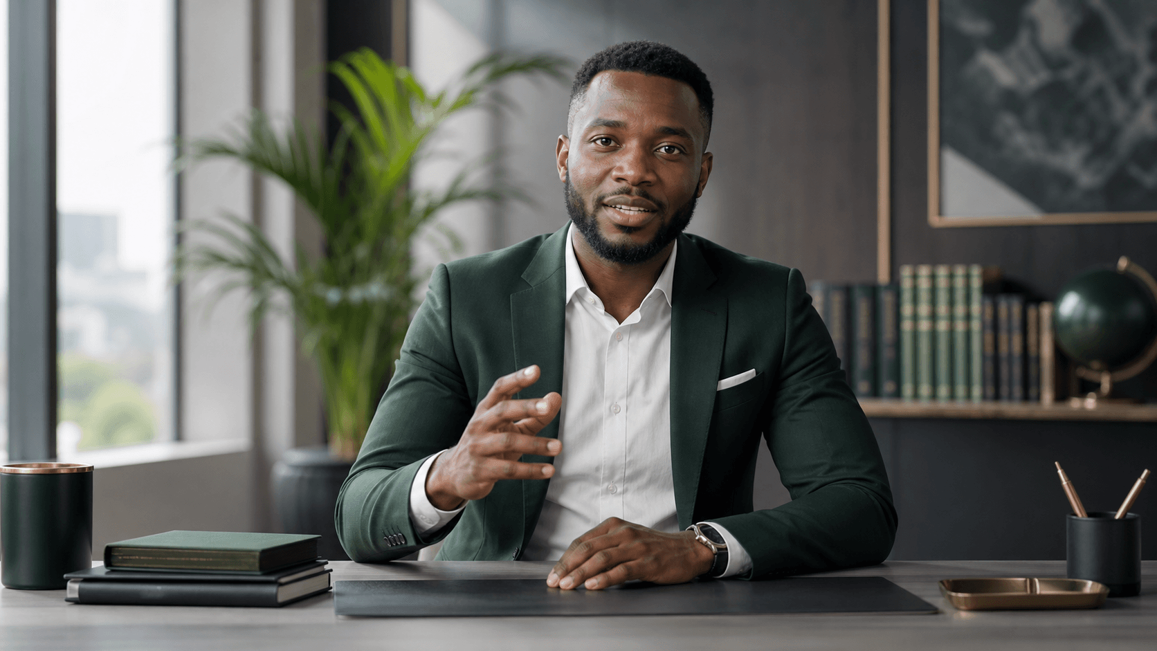 Wealth Masters program host introducing the affiliate experience